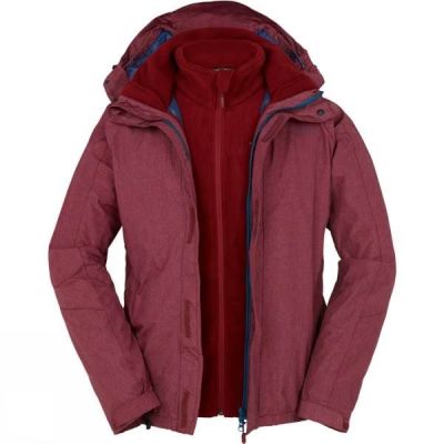 Chaquetas Ayacucho Monsoon 3-in-1 Hombre Coral - Chile DSY918357